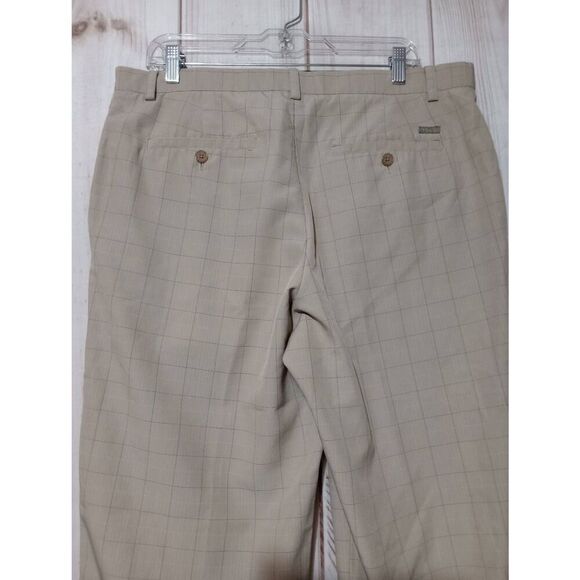 Izod Pants Men's 36 30 Tan Chino Golf - Picture 4 of 9